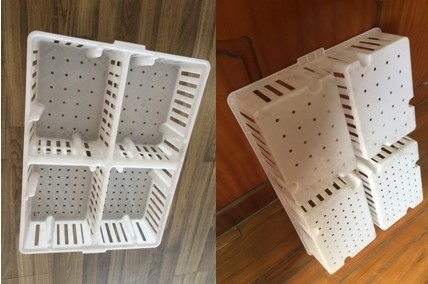 Mua 685x495x135mm Phụ kiện trang trại gia cầm Lồng nhựa gia cầm Hộp đựng lồng gà bằng nhựa online manufacture