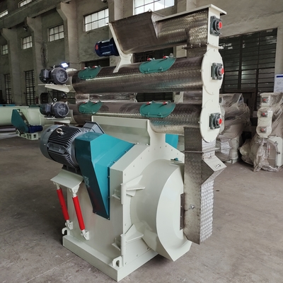 Mua 45kw Vòng thứ 8 Dây chuyền sản xuất viên gỗ Máy ép viên thức ăn cho động vật online manufacture